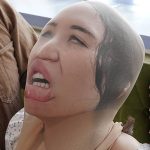 【HD】顔面パンスト恥● MOMONE